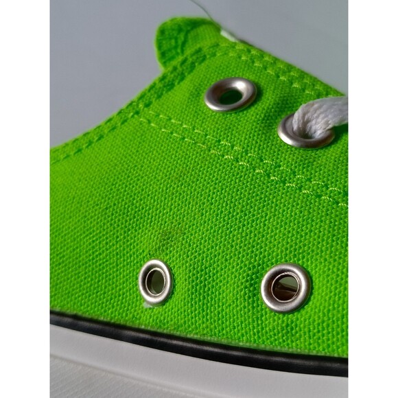 Converse All Star Shoes Women’s 7 Men's 5 Green Low Top - Picture 7 of 10